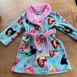 Prince Kids Pajamas Robe - Pink and Blue